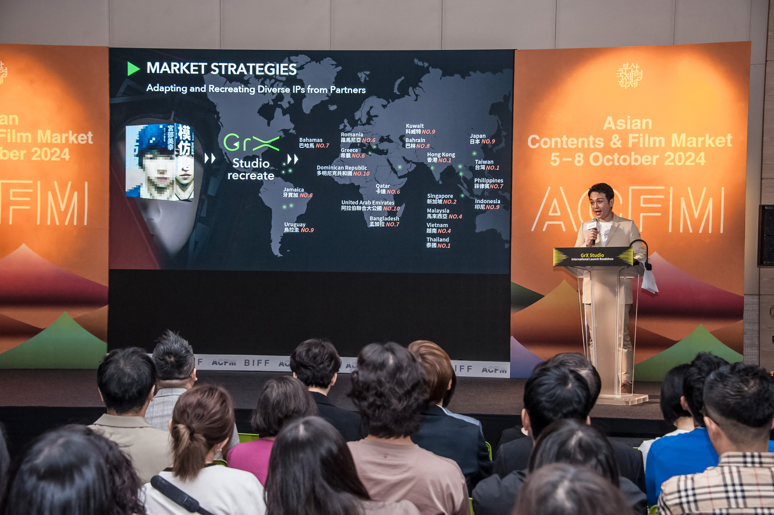 GrX Studio International Launch Roadshow